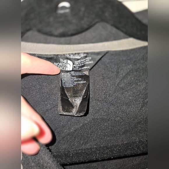 The North Face Men’s Gordon Lyons Fleece Jacket – Black/Gray – Size Large - Picture 4 of 6